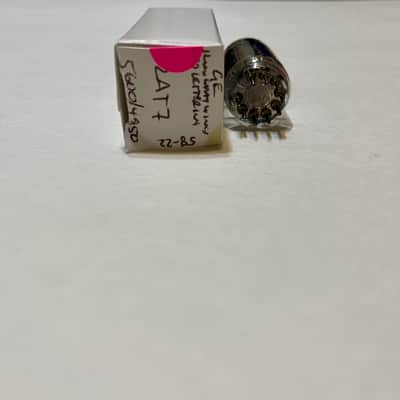 General Electric 12AT7 Vintage Grey-Plate Preamp Tube image 3
