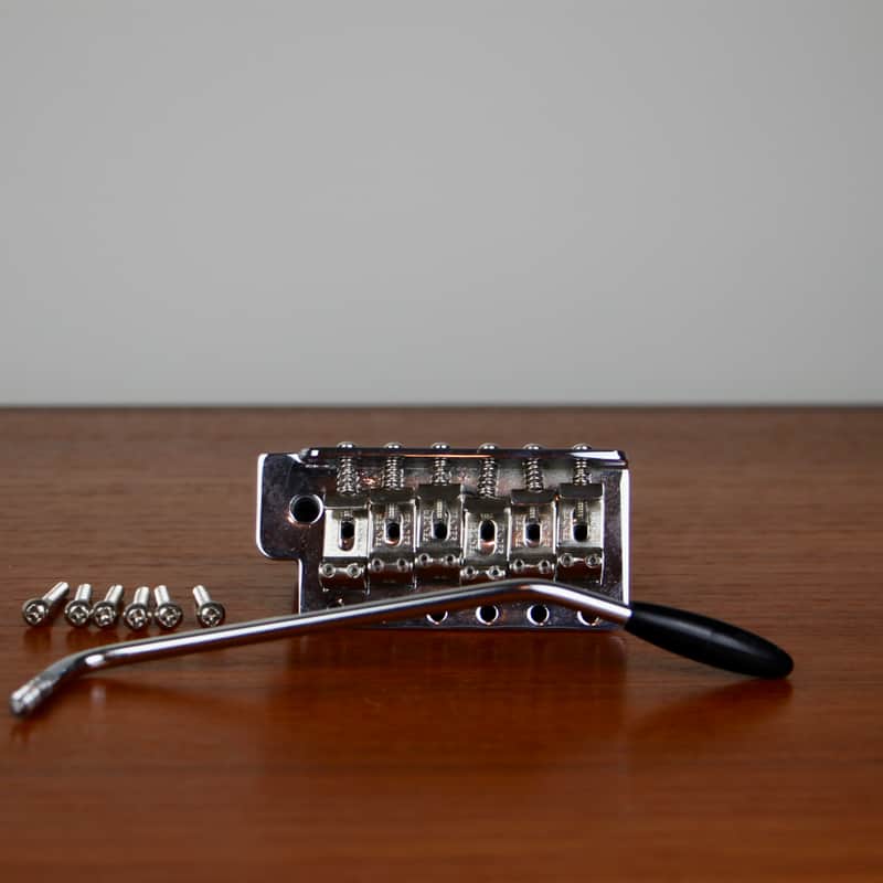 Fender Stratocaster PW-36 Steel Block Tremolo Bridge Assembly Narrow Spacing image 1