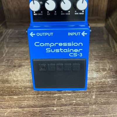 Boss CS-3 Compression Sustainer (Silver Label) 1997 - Present - Blue image 1