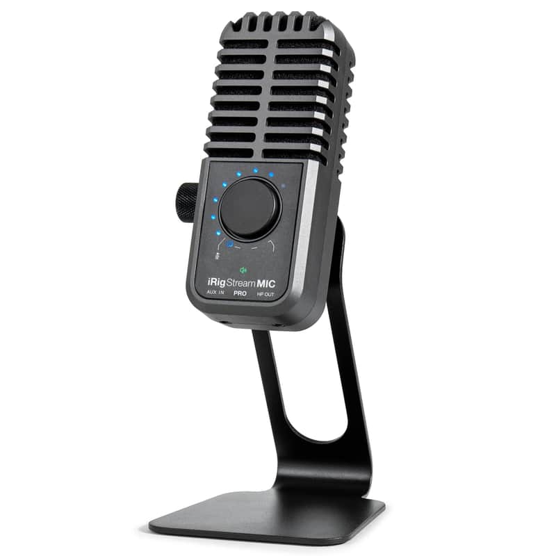 Mint IK Multimedia iRig Stream Mic Pro Multi-Pattern Microphone w/ Built-In Interface Bild 1