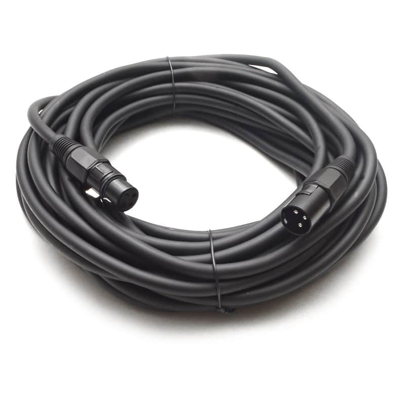 Seismic Audio SAMIC50.2 18-Gauge XLR Male to Female Mic Cable - 50' image 1