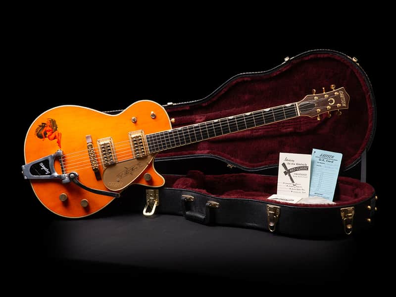 Gretsch 6121 Chet Atkins 2008 - Orange Stain image 1