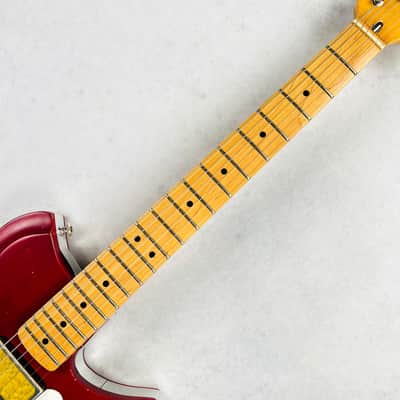 Fender '72 Telecaster Deluxe Neck & German Carve Body Partscaster 2006 - Red image 7