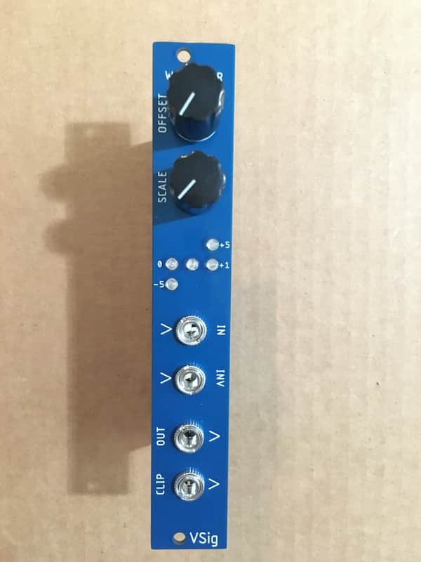 Visible Signals Wrangler Mix/Scale/Bias/Invert/Clip Utility LZX Eurorack image 1