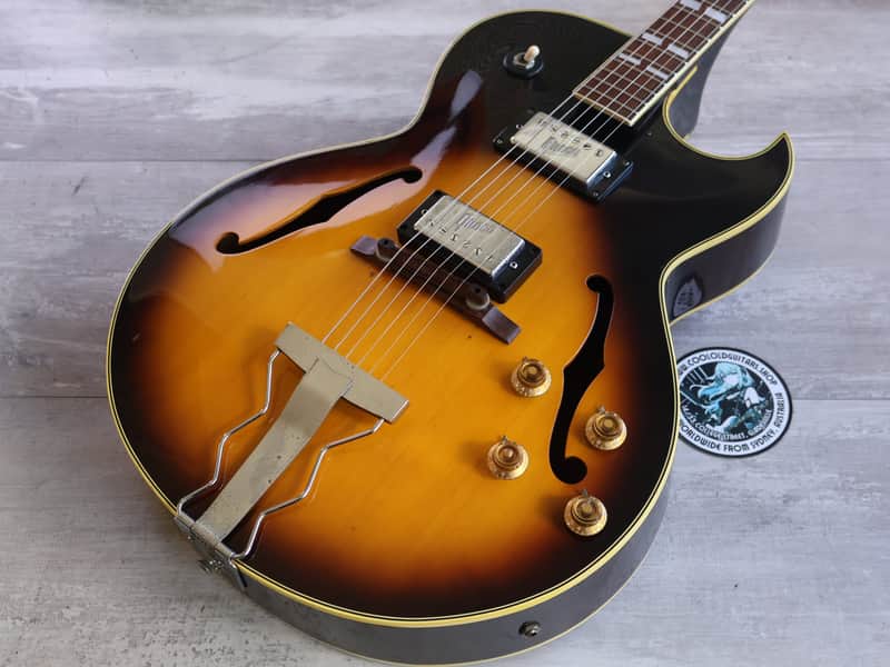 Greco ES-175モデル 1973年製 S50 1973 Greco Japan S-50 ES-175 Hollowbody Jazzbox (Brown Sunburst