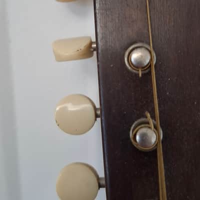 1940s Regal Sunburst Finish Flatback Mandolin image 13