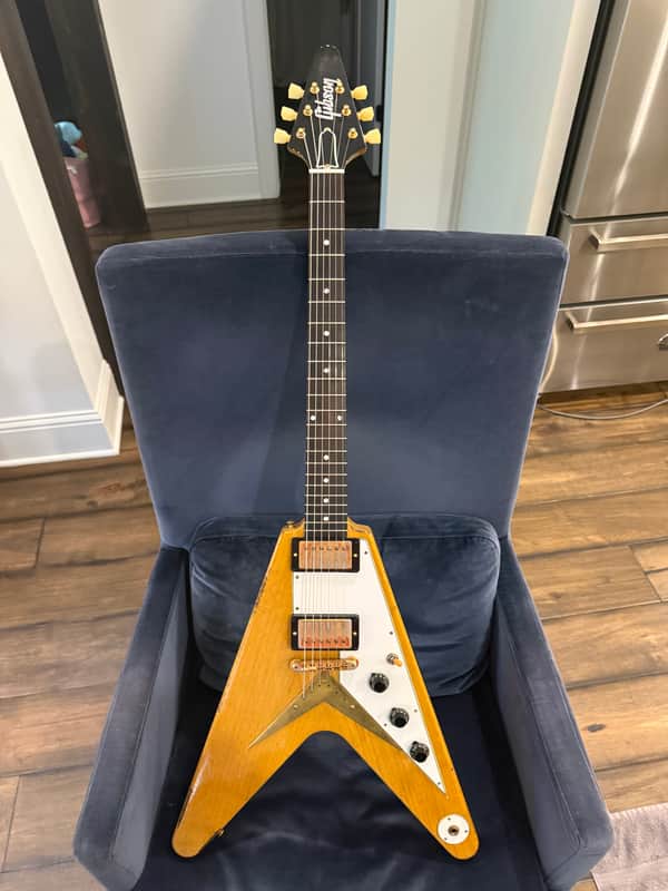 Gibson 1958 Murphy Aged Flying V Limited Edition 2021 - Korina aged
