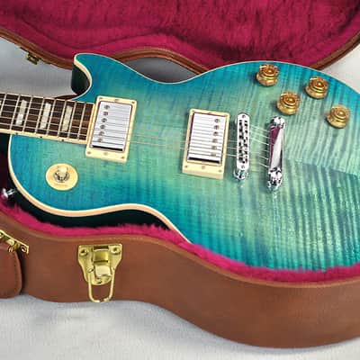 Gibson Les Paul Standard 2014 Ocean Water Perimeter image 6