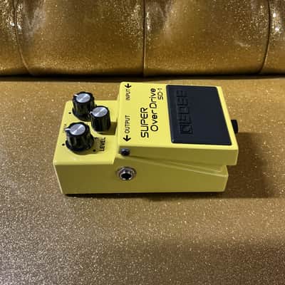 Boss SD-1 Super OverDrive (Silver Label) 1997 - Present - Yellow image 2