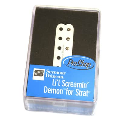 11205-27-W Seymour Duncan LI'L Screamin' Demon Strat White Neck Pickup SLSD-1n