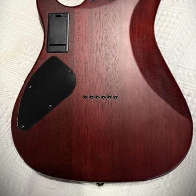 Cort KX500 etched 2021 - deep violet image 5