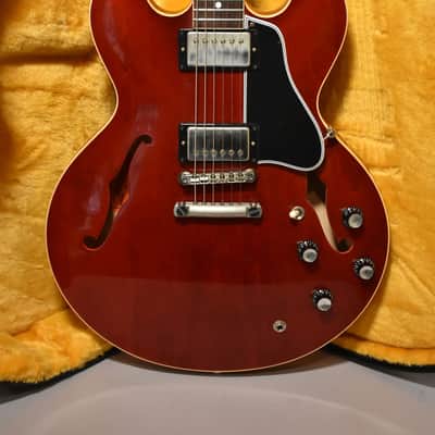 2022 Gibson Custom '61 ES-335TDC Dot Reissue Cherry w/OHSC image 2