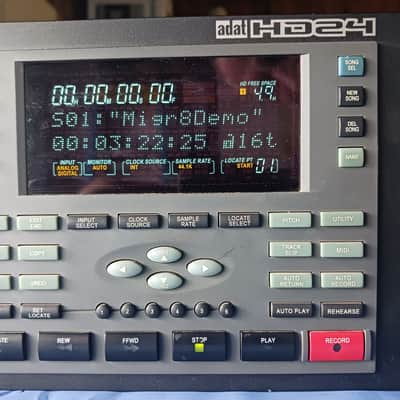 Alesis HD24 Rackmount 24-Track Hard Disk Audio Recorder With BRC, small remote and 2 sleds image 2