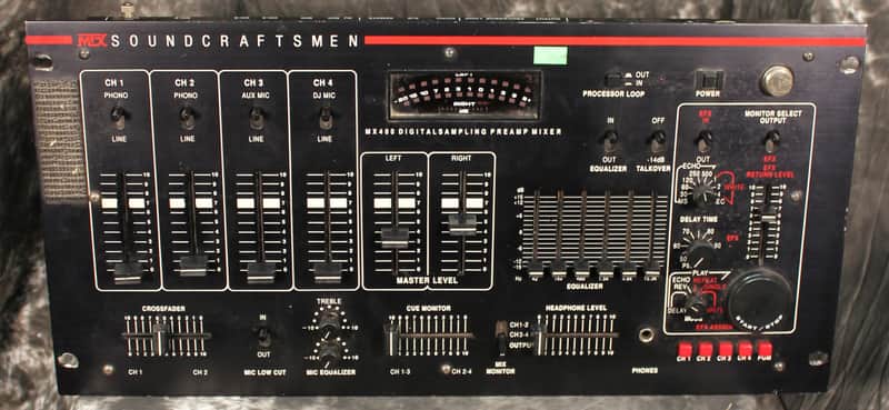 MTX Soundcraftmen MX400 DJ Mixing Board | Reverb