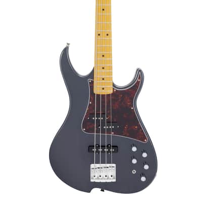 Vola Guitars ZVA 4 String Bass - Charcoal Frost Metallic Gloss MIJ image 7