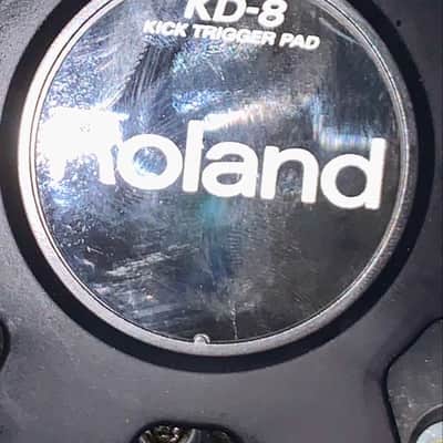 Roland KD-8 v drums Kick Trigger Pad 2010s - Black image 3