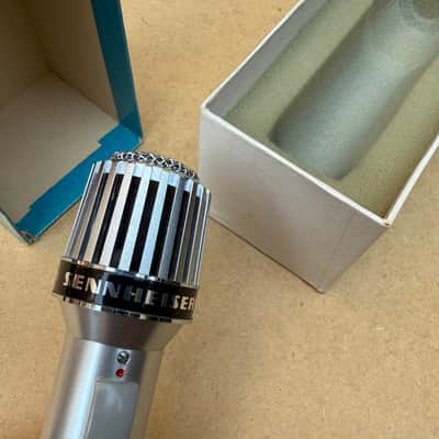 Sennheiser MD 420 vintage microphone made in Germany with original box image 3