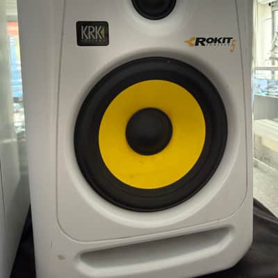 KRK Rokit 5 Generation 3 Studio Monitor - White(Pair) image 2