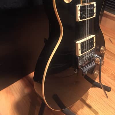 Neal Schon (formerly owned) Gibson Black Les Paul Deluxe with Floyd Rose image 18