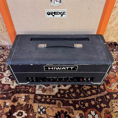 Vintage 1972 Hiwatt Custom 100 100w DR103 Original UK Valve Amplifier Head 1970s image 5