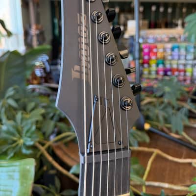 Ibanez RGDRB71-BKF Iron Label 2025 - Present - Black Flat image 10