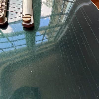 2025 Gibson M2M Custom Shop ‘57 Reissue R7 Murphy Ultra Light Aged Stinger - British Racing Green image 13