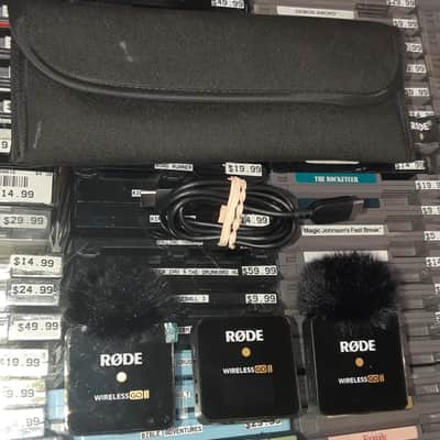 RODE Wireless GO II Dual Compact Microphone System 2021 - Present - Black image 2