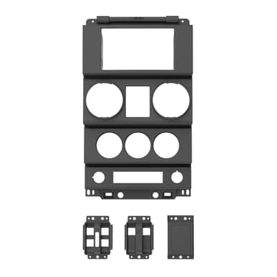 Metra DP-6510-JK Dash Panel Fits Jeep Wrangler JK 2007-2010 image 5