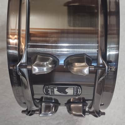 Mapex Black Panther Blade 14x5.5" Steel Snare Drum - Brushed Nickel Over Steel image 23