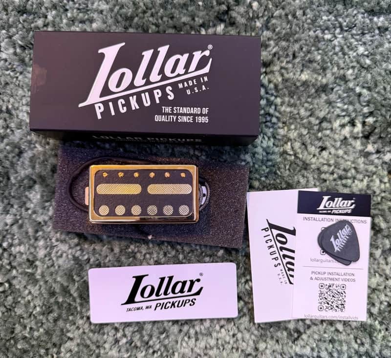 Lollar Goldfoil Neck Hum Size image 1