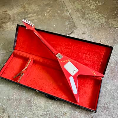 Yamaha VX-1 Flying V 1980 - Red iridescent original vintage MIJ