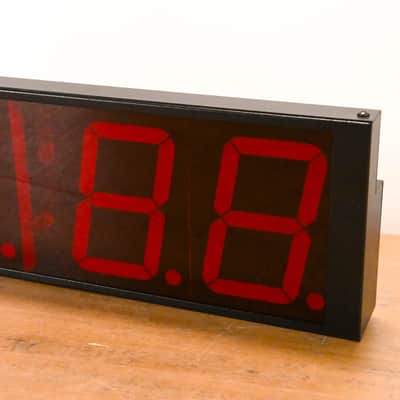 Masterclock TCD44 Time Code Display Studio Clock (NO POWER SUPPLY) CG01UW7 image 2