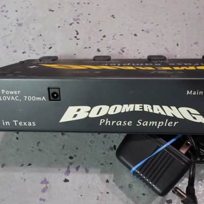 Boomerang + Plus Looper Sampler Effects Pedal Phrase Sampler w/Power Supply image 4