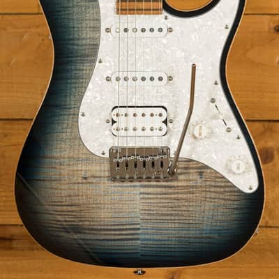 Suhr Standard Plus Faded Trans Whale Blue Burst Maple image 1