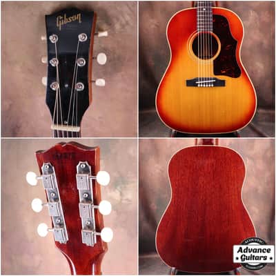 Gibson 1963 J-45 Cherry Sunburst image 2