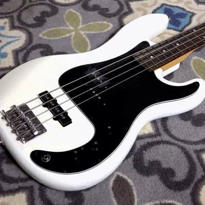 Tanara P/J P-Bass Clone (1980s, Olympic White) image 1