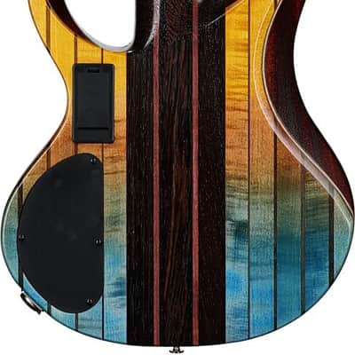Ibanez BTB1936 SFL 6 String Electric Bass. Sunset Fade Low Gloss with Bag image 3