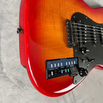 Casio PG-300 Refurbished! MIDI guitar 1980’s Red Burst image 5