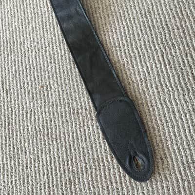 Fender Custom Leather/Poly 2" Guitar Strap 2000 - black image 5