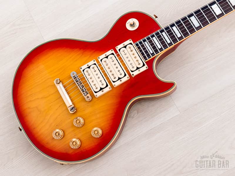 1979 Greco EG800 Custom Triple Pickup Vintage Electric Guitar w/ Maxon PAFs, Japan, Ace Frehley image 1