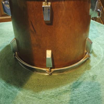 Tama Rockstar 13"(diameter)x11"(depth) Tom 1980's - Brown Stain image 1