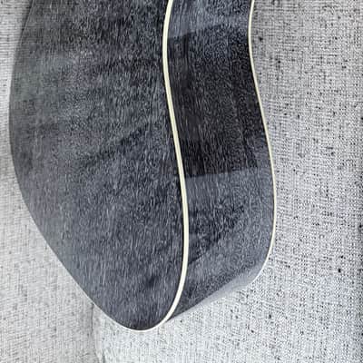 Collings Custom D1 Black Top/ Dog Hair 2025 - Gloss image 4