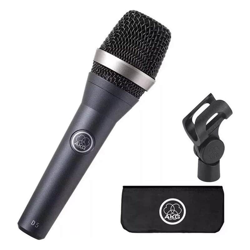 AKG D5 Handheld Supercardioid Dynamic Vocal Microphone image 1