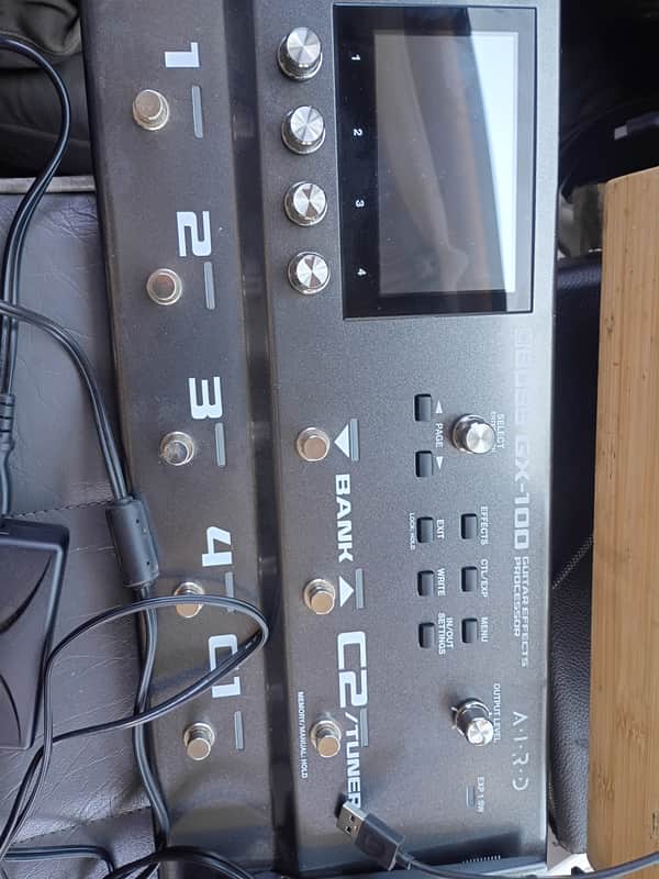 Boss GX-100 Guitar Effects Processor 2022 - Present - Black image 1