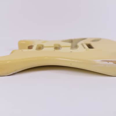 1978-1979 Fender Stratocaster BODY Olympic White 3-bolt 1970's Vintage 1975,1976,1977 image 15