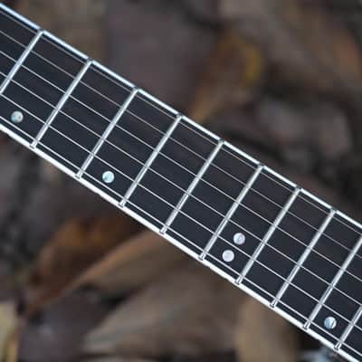 ESP USA V-II NT Flamed Maple, EMG - Dark Purple Sunburst image 5