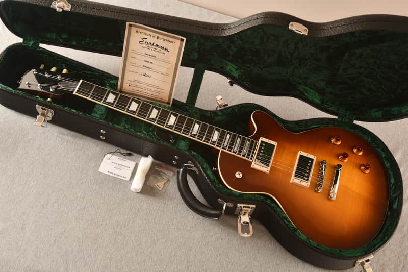 Eastman SB-59 Solid Body Electric Guitar Goldburst Seymour Duncan image 1