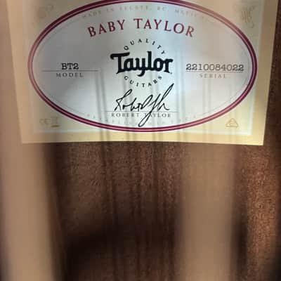 Taylor BT2 2024 - mahogany image 4