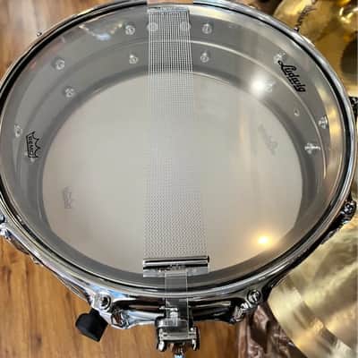 Ludwig B-STOCK 5x14 Hammered Black Beauty Snare Drum image 2