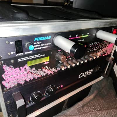 Vintage 90s Guitar Rack Rig | ART SGX 2000 Tube Preamp & Carvin FET 450 Power Amp in SKB 4U Case image 7